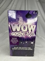 VHS Wow Gospel 2003 Donnie McClurkin Richard Smallwood Tones - £9.28 GBP