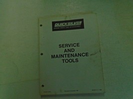 1989 Quicksilver Marine Service &amp; Maintenance Outils Manuel OEM 89 - £23.96 GBP