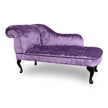 Ashford Handmade Shimmer Grape Chaise Lounge Bedroom Accent  - £244.94 GBP