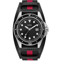 Guess Men&#39;s Classic Black Dial Watch - W1051G1 - £73.62 GBP
