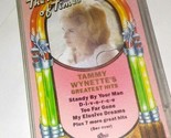Raro Tammy Wynette Greatest Hits Cassetta Nastro Country Originale Regis... - $22.16