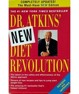 Dr. Atkins&#39; New Diet Revolution Revised &amp; Updated by Dr. Robert C. Atkin... - $2.27