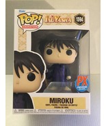 NEW Anime PX Previews Exclusive InuYasha Miroku Pop Figure #1594 - $17.96