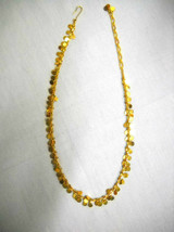 Preowned Vintage Avon? Goldtone Round Tassels Chain Link Fashion Necklace - £9.57 GBP