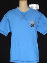 Tar Heels Boys T-Shirt Youth Size Large 14/16 North Carolina Blue Pro Cotton NEW - £11.62 GBP