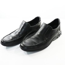 Cole Haan NikeAir Loafer Driving Shoes Men&#39;s 10 M Slip-On Black Leather CO4810 - £33.50 GBP