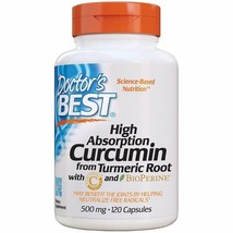 Doctor&#39;s Best Curcumin from Turmeric Root, Non-GMO, Gluten Free, Soy Free, Jo... - £45.49 GBP