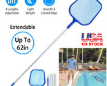Swimming Pool Cleaner Pool Leaf Rake Fine Mesh Frame Net Cleaning Leaf S... - £23.72 GBP