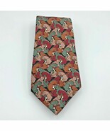 Vintage MC Escher Horseman Boxelder Tie 100% Silk Made in USA Surrealist... - $559.83 MXN