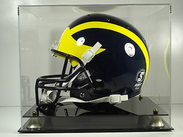 Kanas City Chiefs Football helmet full size memorabilia display case 85%... - $52.42