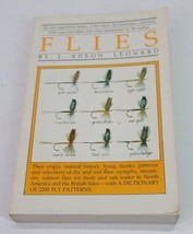 Flies by J Edison Leonard 1982 SC Book Illustrated 1st Paper Edition Fishing - £11.21 GBP