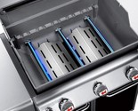 4 PCs Stainless Steel Heat Deflectors for Weber Genesis &quot;II&quot; 410 E-415 E... - £22.12 GBP