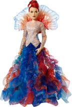 NEW Mattel FYH14 Barbie DC Comics Aquaman MERA Royal Gown Doll blue red - £12.53 GBP