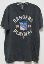 NHL Old Tyme Hockey New York Rangers Stanley Cup Playoffs 2013 T-Shirt Size L - $29.99