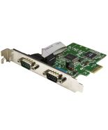 StarTech.com 2-Port PCI Express Serial Card with 16C1050 UART - RS232 Lo... - $66.99