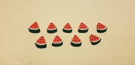 Fimo Beads (new) (9) WATERMELONS - $6.88