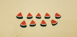 Fimo Beads (New) (9) Watermelons - $6.88