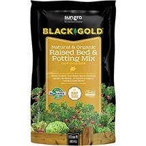 Black Gold Natural and Organic Raised Bed and Potting Mix 1.5 cubic foot - $43.22