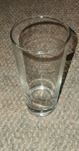 Clear 6 Inch Tall Water Beer Glass Pilsner Bar Juice Ice Tea Kitchen Tab... - $3.99