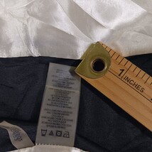 Calvin Klein RN#54163 Women's White/Black Full Zip Puffer Vest Pockets Chest 38" image 6