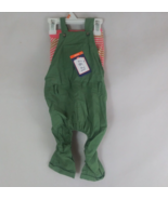 NWT Top Paw Overalls Green Dog Size Medium - $13.57 CAD