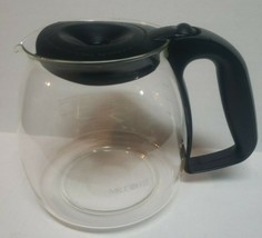 MR COFFEE 12 Cup Replacement Glass Carafe Decanter Pot Black Lid &amp; Handle - £5.32 GBP