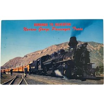 Vintage Postcard TRAIN; Denver and Rio Grande Narrow Gauge, #476 - £7.83 GBP