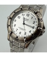 Acqua by Timex Quartz Watch Men 30m Silver Fixed Bezel Analog New Batter... - €20,32 EUR