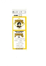 May 30 1989 Cincinnati Reds @ Pittsburgh Pirates Ticket Bobby Bonilla HR Drabek - £15.50 GBP