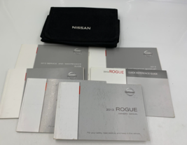 2013 Nissan Rogue Owners Manual Set with Case OEM F02B51058 - £35.91 GBP