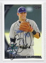 Justin bloxom Signed Autographed 2010 Topps Pro Debut Card - £7.56 GBP