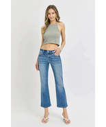 RISEN Full Size Low Rise Crop Flare Jeans Plus Size - $86.93 CAD
