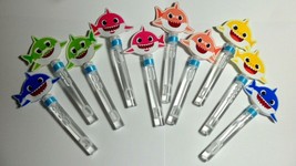 Baby Shark Party Favors, Bubble Wands, Bag Fillers,Birthday 10 PIECES - £7.85 GBP