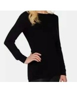 H by Halston ~ Reversible Wrap Style ~ Long Sleeve Sweater ~ Black ~ Siz... - $26.18