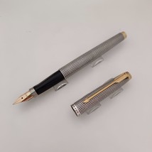 Parker 75 Cisele Sterling Silver  Fountain Pen Made in USA - £119.97 GBP