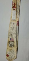 Museum Artifacts All Silk Men&#39;s Neck Tie Thomas Jefferson 3rd President ... - $44.40