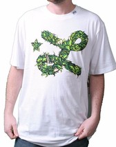 LRG Lifted Research Group Mens White Stick It To The Thicket T-Shirt Small NWT - £12.02 GBP