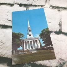 Vintage Postcard Congregational Church Ellsworth Maine  - £4.66 GBP