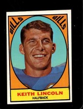 1967 TOPPS #15 KEITH LINCOLN EX BILLS - $9.07