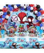 Spiderman And His Amazing Friends Birthday Party Supplies Decorations, S... - £39.14 GBP