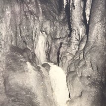 Seven Falls Crystal Cave RPPC Postcard Vintage Real Photo Springfield Mi... - £7.94 GBP