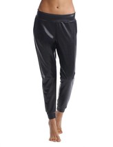 Commando faux leather jogger in Black - $102.00