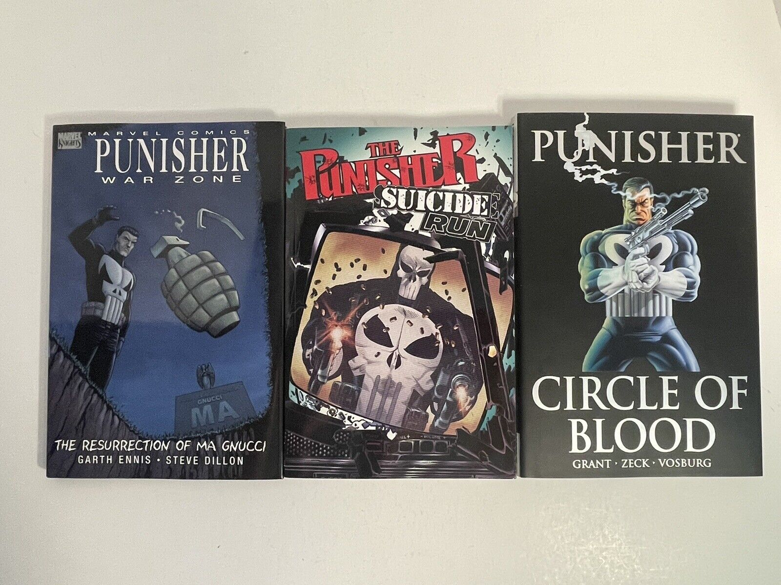 Primary image for Marvel Comics The Punisher Lot of 3 Graphic Novels