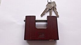 LOB KT05 (Made In Poland) High Security Padlock /3 Keys - $40.99