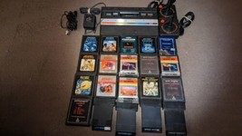Atari 2600 Jr   Rainbow w/  joysticks adapters, 20 GAMES ALL TESTED - $168.29