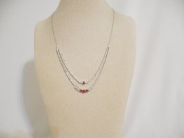 Eliot Danori 16&quot; w 2&quot; ext Silver-Tone Crystal Jeweled Necklace Y475 $128 - $46.07