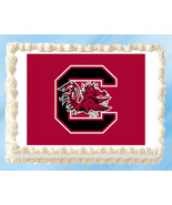 South Carolina Edible Image Topper Cupcake Frosting 1/4 Sheet 8.5 x 11&quot; - $11.75