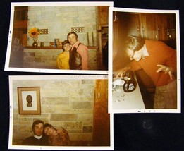 1971 Photo Snapshots Cute Couple Hanging out Grand Rapids, MI - £1.97 GBP