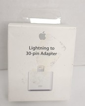 Genuine Apple Lightning to 30-pin Adapter 30 For Bose Sounddock II 10 Portable - £29.54 GBP