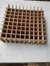 Cardboard Dividers 5 Sets 12&quot; X 3&quot; High 81 cell A 12-3-10 - $170.23 MXN
